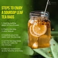 thumbnail image 3 of Premium 40 Soursop Graviola Leaf Tea Bags, 100% Natural and Pure from Soursop Leaves, Handmade, Made With Natural Materials-Corn Fiber Tea Bag, Sugar/ Caffeine/ Gluten Free, Hoja Guanabana Tea, 3 of 12