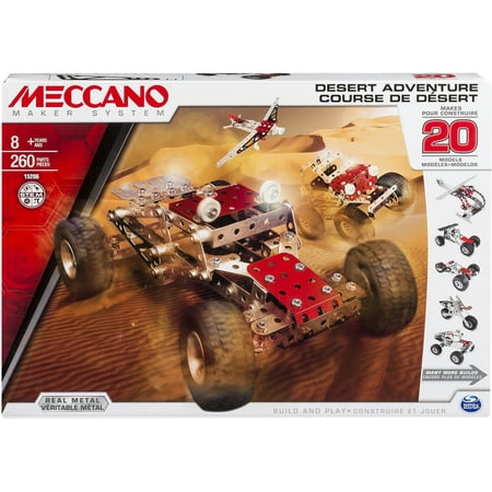 Meccano Desert Adventure Set, 20 Model Set