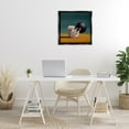 thumbnail image 3 of Stupell Industries Mouse with Exercise Ball Animals & Insects Painting Black Floater Framed Canvas Art Print Wall Art, 25 x 25, 3 of 10