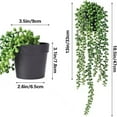 thumbnail image 3 of Verdsylv Hanging Artificial Potted Plant - Small Faux Greenery for Indoor Shelf & Outdoor Aesthetic - Uv-Resistant & No Watering Needed - Enhances Living Room & Balcony Decor, 3 of 9