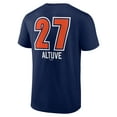 thumbnail image 3 of Men's Jose Altuve Navy Houston Astros Fastball Player Name & Number T-Shirt, 3 of 3