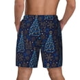 thumbnail image 2 of Lsque Mens Swim Trunks Shining Christmas Tree Pattern - Bathing Suit Compression Liner - Beach Swim Shorts Swimwear - (S-3XL) - Stretch Quick Dry -XX-Large, 2 of 9