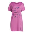 thumbnail image 6 of Disney Women's Face Sleepshirt with Socks, Sizes XS-3X, 6 of 6