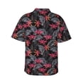 thumbnail image 3 of Haiem Colorful Hawaii Palms Printed Hawaiian Shirt for Men - Men’s Casual Beach Summer Shirts - Stretch Fabric with Modern Fit-Small, 3 of 9