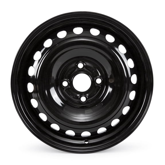 Focalmotors Steel 15“ Rim 4x100mm Black for Kia Rio 2018-2022 15X5.5inch 4-Lug