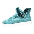 thumbnail image 4 of Women Winter Solid Color Keep Warm Ankle Boots Plus Velvet Boot Flat Snow Boots, 4 of 9