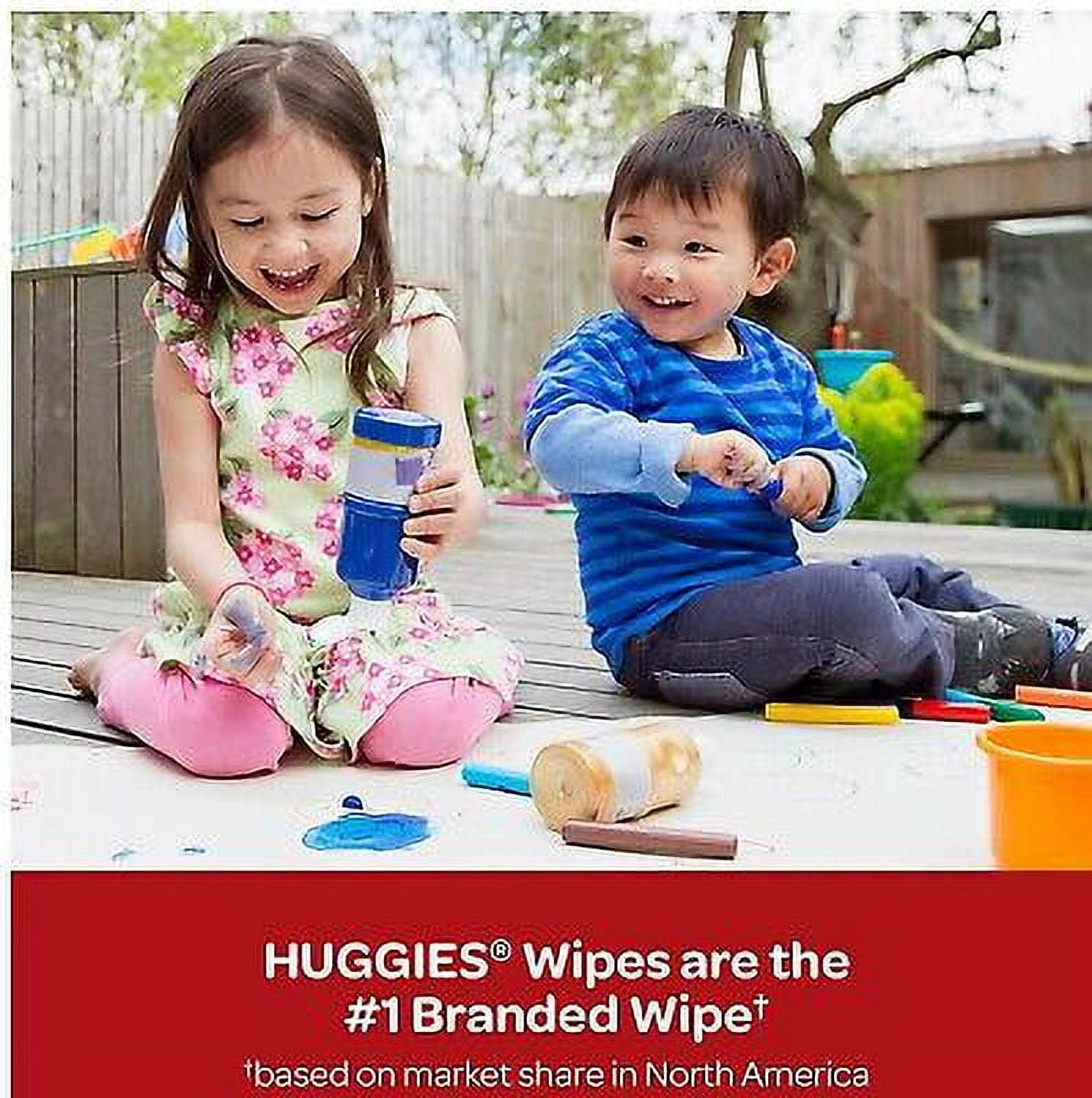 Huggies Simply Clean Unscented Baby Wipes  11 Flip-Top Packs (704 Wipes Total)