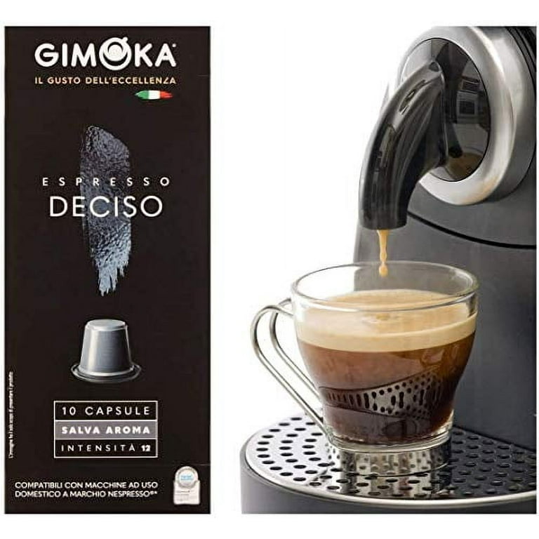 Gimoka 100 Pack Coffee Capsule Compatible with The Nespresso Originaline Machine Variety Pack