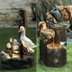 thumbnail image 5 of Fuente Ornamento Jardín Toystoory escultura animal resina decoración jardín 15x9x6,5cm, 5 of 6