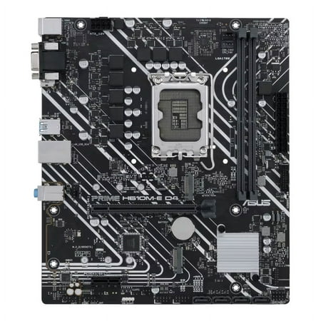 Asus Prime Intel Motherboard, H610M-E D4-CSM