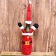 thumbnail image 5 of Bearachild Funda para botella de vino, ropa de Navidad, patrón de dibujos animados, champán, cerveza, bolsa protectora de encaje, funda para botella de Kits de decoración para fiestas Anciano Bearachild HA070040-01B, 5 of 6