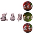 thumbnail image 3 of 3 Pcs Figurine Éléphant Décoration Statue Modèle Petit Éléphant Exquis, 3 of 8