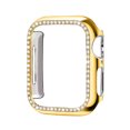 thumbnail image 1 of Adecuado para Apple Single Row Drill Case Apple Watch 8 7se 6 5 4321pc Funda protectora galvanizada de medio paquete, 1 of 6