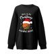 thumbnail image 3 of Sudadera de manga larga Gibobby Casual Otoño e Invierno cuello redondo estampado navideño M, 3 of 4