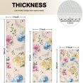 thumbnail image 4 of Pioneer Flower Floral Print Pattern Kitchen Rugs Sets Of 3,Kitchen Runner Rugs Non Skid Washable,Decorative Kitchen Floor Mats for Kitchen,Sink,Laundry,17"x30"+ 17"x47" + 17"x59", 4 of 6