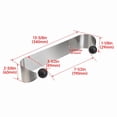 thumbnail image 2 of Paper Towel Holder Under Cabinet Wall Mount Steel Rack Kitchen Stainless Steel, 2 of 5