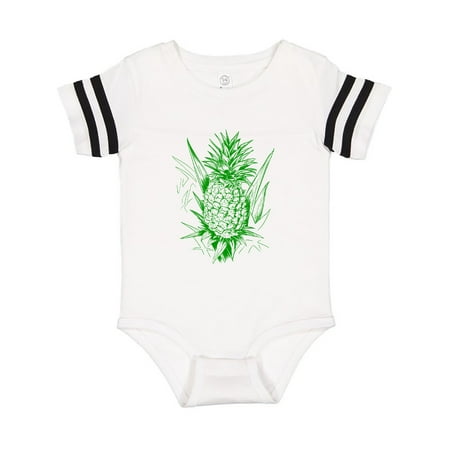 

Inktastic Unpicked Pineapple in Green Gift Baby Boy or Baby Girl Bodysuit