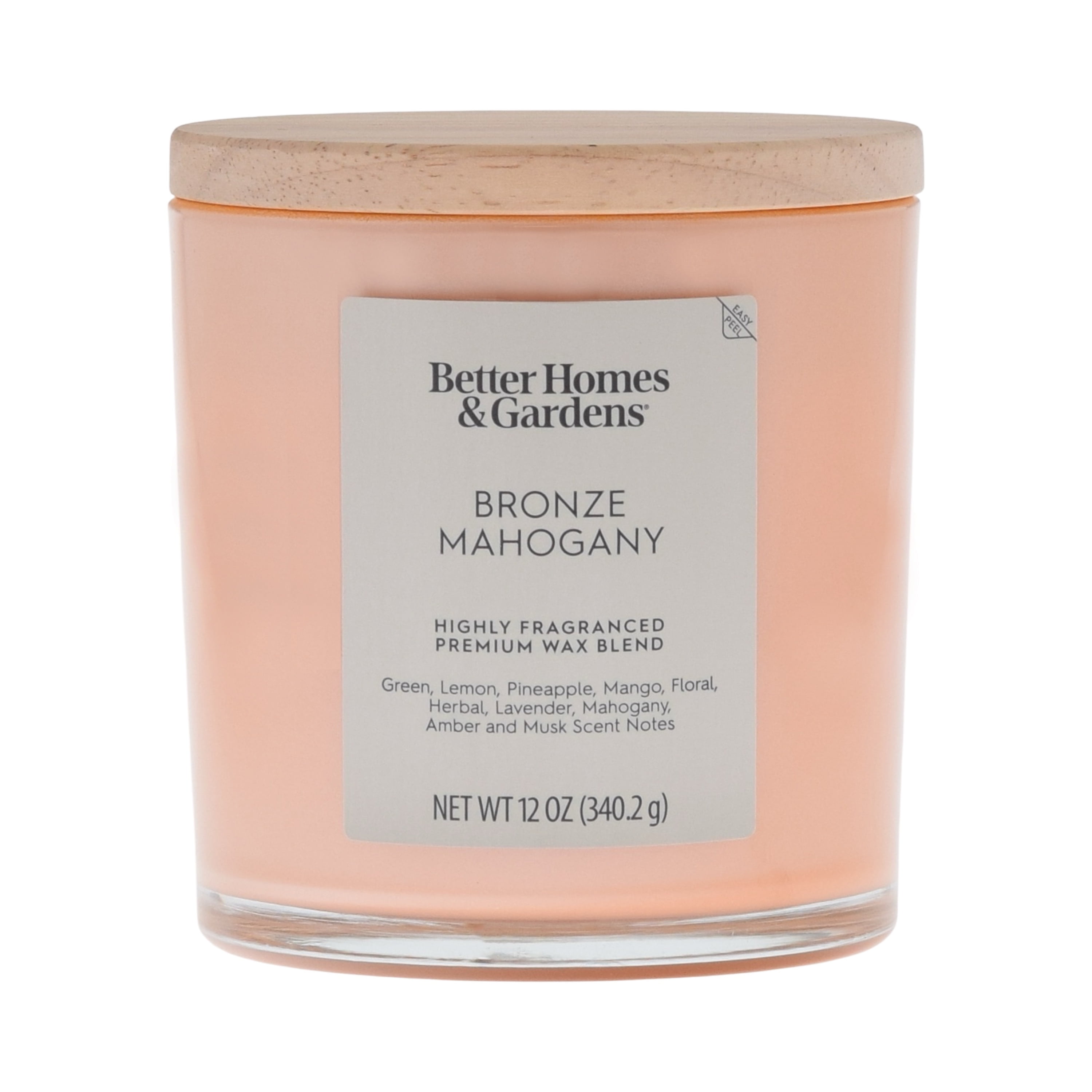 Better Homes & Gardens Bronze Mahogany Scented 2-Wick 12oz