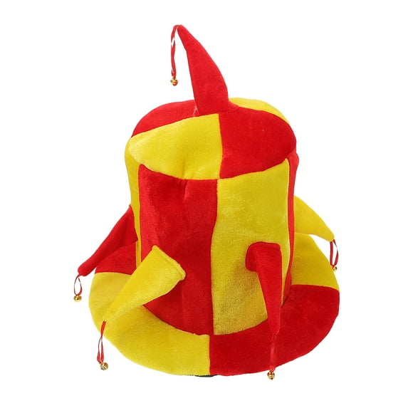 RUNROTOO Chapeau de Clown de Vacances Chapeau de Clown Accessoire Multi-Performance pour Performances sur Scène 1Ensemble