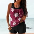 thumbnail image 2 of Otvok Womens Athletic 2 Piece Tankini Swimsuits with Shorts Swim Tank Tops with Boyshorts Bathing Suits, 2 of 6