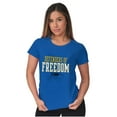 thumbnail image 3 of US Navy Logo Defenders of Freedom Women's T Shirt Ladies Tee Brisco Brands S, 3 of 5