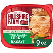 Hillshire Farm Ultra Thin Sliced Honey Roasted Turkey Breast Deli Lunch Meat, 9 oz