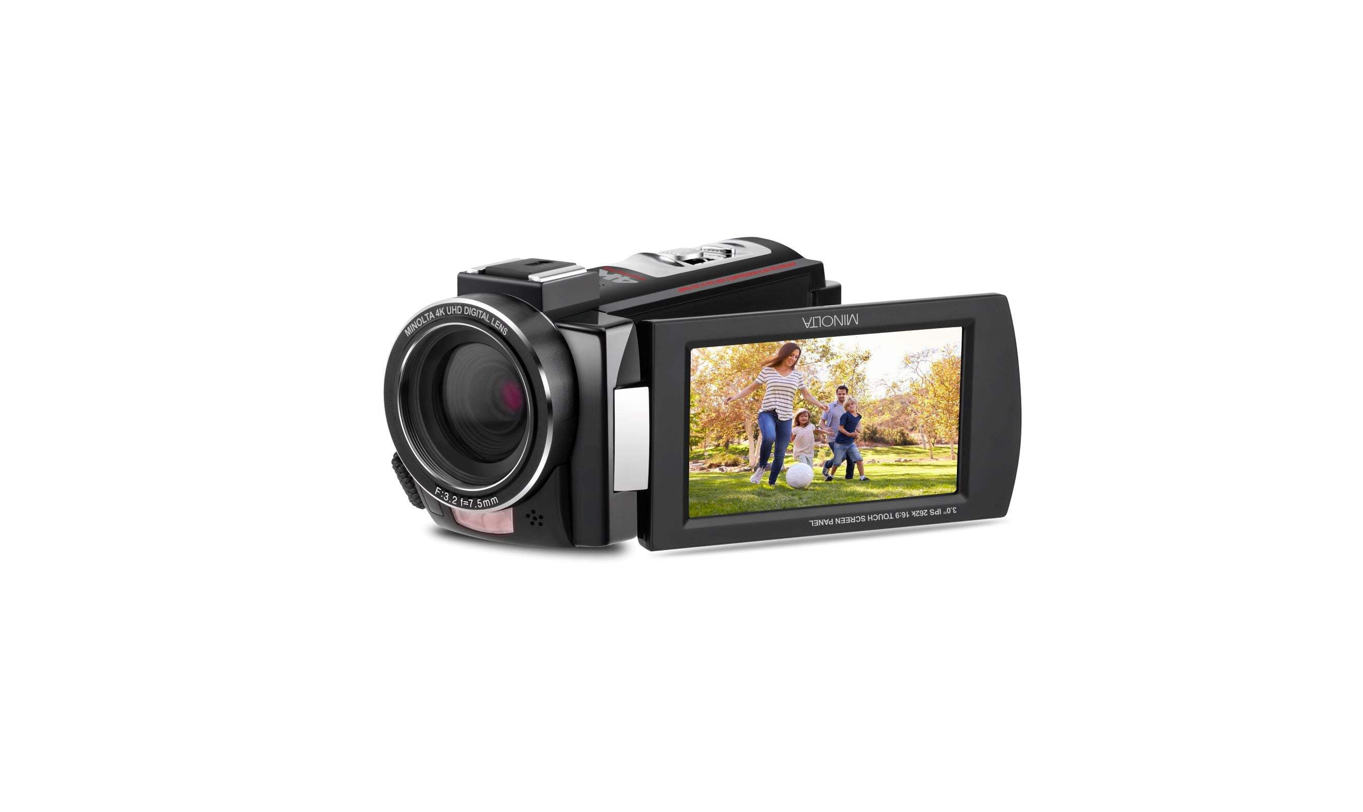 Minolta MN4K25NV 4K Ultra HD 30 MP Night Vision Camcorder (Black)