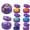 1 Mystery Dumpling (1 Ghost Guaranteed per 3) 👻#11B, variant on Halloween Ghost Dumpling Squishy Toys, Spooky Squeeze Dumpling with Box, Squeeze Balls Stress Relief Sensory for Adults Autumn Party Favors Random 1pc A