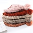 thumbnail image 3 of Plush Ball Buttons Baby Hat Autumn Winter Children Ear Protection Thicken Knitted Cap for Outdoor, 3 of 10