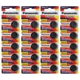 thumbnail image 1 of 20 x Panasonic 2025 Batteries, Lithium 3V CR2025, 1 of 1