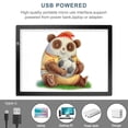 thumbnail image 4 of Mesa de luz LED para calcar LitEnergy A3 USB ajustable ultradelgada, 4 of 7