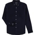 thumbnail image 1 of Club Room Camisa con botones de pana para hombre, azul, XXL, 1 of 1