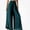 Green, variant on Afuyipoi Women’s Palazzo Pants Chiffon High-Waisted Flowy Pants White M