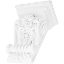 CIMAXIC Mantle Corbel Wall Decor European Style White 1Set