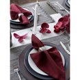 thumbnail image 5 of Contemporary Home Living Set of 6 Gray Striped Fringe Border Indoor Place-Mat 19" x 13", 5 of 6