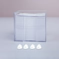 thumbnail image 3 of OULII 10Pcs Small Corner Brace Transparent Acrylic 90 Degree Angle Storage Holder For General Users, 3 of 7
