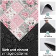 thumbnail image 3 of Pioneer Flower Floral Print Pattern Kitchen Rugs Sets Of 3,Kitchen Runner Rugs Non Skid Washable,Decorative Kitchen Floor Mats for Kitchen,Sink,Laundry,17X30 Inch + 17X47 Inch + 17X59 Inch, 3 of 6