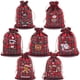 thumbnail image 3 of Bolsas de algodón con cordón para regalo de Navidad, bolsitas pequeñas de 10x14, 13x18cm para embalaje de joyería, 4 unidades por lote, 3 of 4