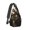 B, variante sur Sac Poitrine Bandoulière à Sangle Ajustable en Nylon, Sac de Taille pour Voyage, Randonnée, Sports, Décontracté, Usage Quotidien Hommes Femmes