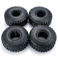 thumbnail image 3 of Vogacara RCGOFOLLOW-neumáticos de ruedas sobre orugas de 1,9 pulgadas, 120mm de diámetro, 52mm de ancho, 1/10 SCX10 D90 TRX4 TF2 CC01 Capra Kits de construcción modelo TYPE1, 3 of 6