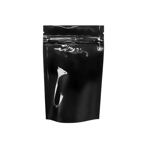 Mylar Bag Tear Notch All Black 1/4oz - 1,000 Count