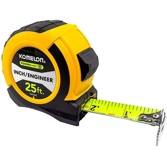 Cinta métrica Komelon Powerblade II Engineer 7,62 m x 2,7 cm