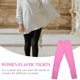 thumbnail image 3 of unbranded 1Ud Leggings PU Rosa De Para Mujer Con Ajuste Y Estilo, 3 of 8