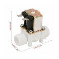 thumbnail image 5 of 1/2" 3/4" Male Thread Solenoid ValveDC 12V 24V Water Control Valve Controller Switch Normally Closed Normally Open ,Offering Precision and Performance, 5 of 6