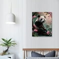 thumbnail image 4 of Nawypu Bedroom Decor Wall Art Panda Picture Canvas Print Artwork Canvas Print for Wall Decor for Bathroom Aesthetic Ready to Hang for Kitchen Office, 4 of 5