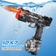 thumbnail image 5 of Pistola de agua eléctrica Xikec 2P 2025 con luz LED tipo C con carga, 5 of 6