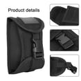 thumbnail image 3 of Poche de Plongée de Contrepoids 3KG avec Boucles QR, Imperméable et Durable, Tissu en Nylon Enduit TPU 1000d, Couverture de Hauteur Réglable, Trou de Fuite Inférieur pour Drainage d'Eau, 3 of 7