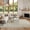 Silver Ivory, variant on Nourison Washable Charm 5' x 7' Silver Ivory Modern Indoor Rug