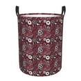 thumbnail image 2 of Goofa Daisies Flowers Printed Circular Hamper,Laundry Basket with Handles,Storage Baskets Foldable,Large Capacity Laundry Hamper-Medium, 2 of 8