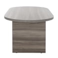 thumbnail image 5 of SAFAVIEH Gareth Modern Oval Melamine Coffee Table, Slate Grey, 5 of 12